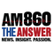 AM 860 The Answer - WGUL Logo