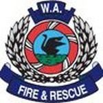 Perth, WA, Australia Fire/Rescue Logo