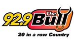 92.9 The Bull - KMXN Logo