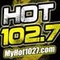 Hot 102.7 - WXHT Logo