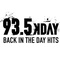 93.5 KDAY - KDAY Logo