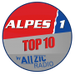 Alpes 1 - TOP10 by Allzic Logo