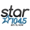 Star 104.5 - KSRZ Logo