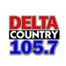 Delta Country 105.7 - WDTL Logo