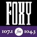 Foxy 107.1/104.3 - WFXC Logo