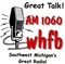 WHFB AM 1060 - WHFB Logo