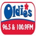 Oldies Radio 96.5 & 100.9 FM - WHVO Logo