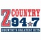 Z-Country 94.7 - KZAL Logo