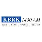 KBRK 1430 AM - KBRK Logo