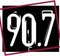 90.7 The Capstone - WVUA-FM Logo