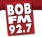 92.7 BOB FM - KBQB Logo