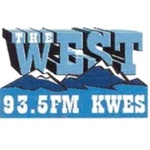 The West 93.5 - KWES-FM Logo