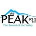 The Peak 93.3 FM - CJAV-FM Logo