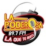 La Poderosa 89.7 - XEIP Logo