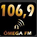 106,9 Ômega FM Logo