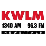 News Talk 1340 - KWLM Logo