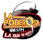 La Poderosa 100.1 - XHOQ Logo