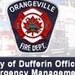 Orangeville, ON, Canada Fire Logo
