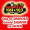 Sabrosa Radio - WRJE Logo