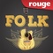 Rouge FM - Folk Logo