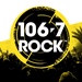 106.7 Rock - CJRX-FM Logo