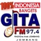 Radio Gita FM Jombang Logo