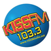 103.3 KISS FM - KCRS-FM Logo