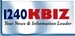 1240 KBIZ - KBIZ Logo