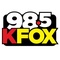 98.5 KFOX - KUFX Logo