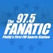 97.5 The Fanatic - WPEN Logo