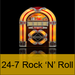 24/7 Niche Radio - 24-7 Rock 'N' Roll Logo