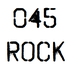 045 Rock Logo