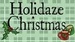 Holidaze Christmas Logo