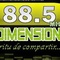 FM Dimension 88.5 Logo