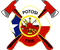 Potosi Volunteer Fire Logo