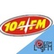 104Mais FM Logo