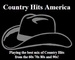 Wally J Radio Network - Country Hits America Logo