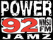 Power 92 Jamz - WMSU Logo