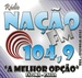 Rádio Nação 104.9 FM Logo