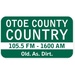 Otoe County Country - KNCY Logo