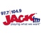 97.7/104.9 JACK FM - KRYD Logo