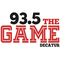 93.5 The Game - W228CK Logo