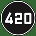 420 Train Wreck Logo