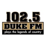 102.5 Duke FM - KDKE Logo