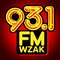 93.1 WZAK - WZAK Logo