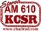 AM 610 KCSR - KCSR Logo