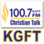 KGFT The Word FM 100.7 - KGFT Logo