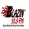 BLAZIN' 93.9 FM - WGRM-FM Logo