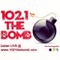 102.1 The Bomb Logo