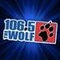 106.5 The WOLF - WDAF-FM Logo